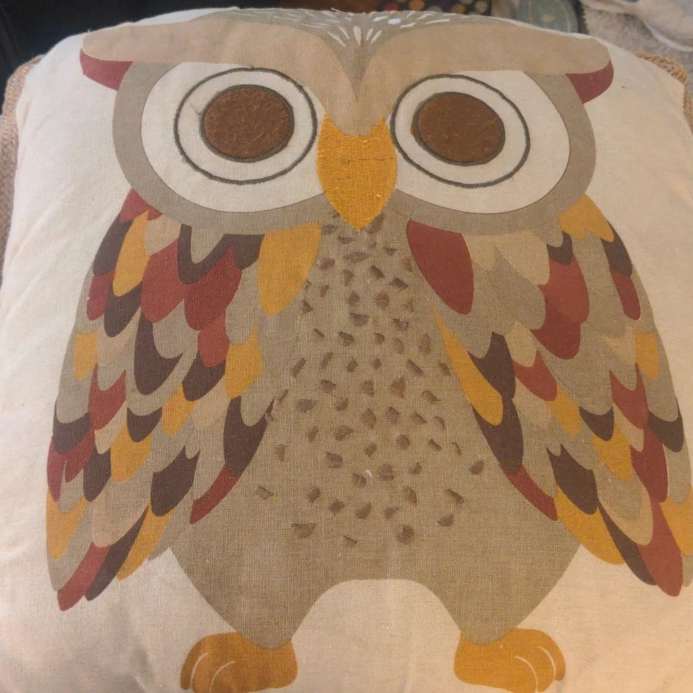 Owl Throw Pillow